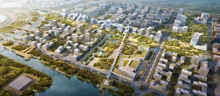 北京大兴国际航空社区城市设计图