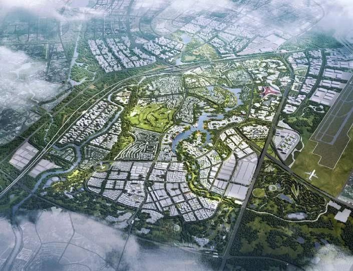 成都双流牧马山国际旅游度假区概念规划图